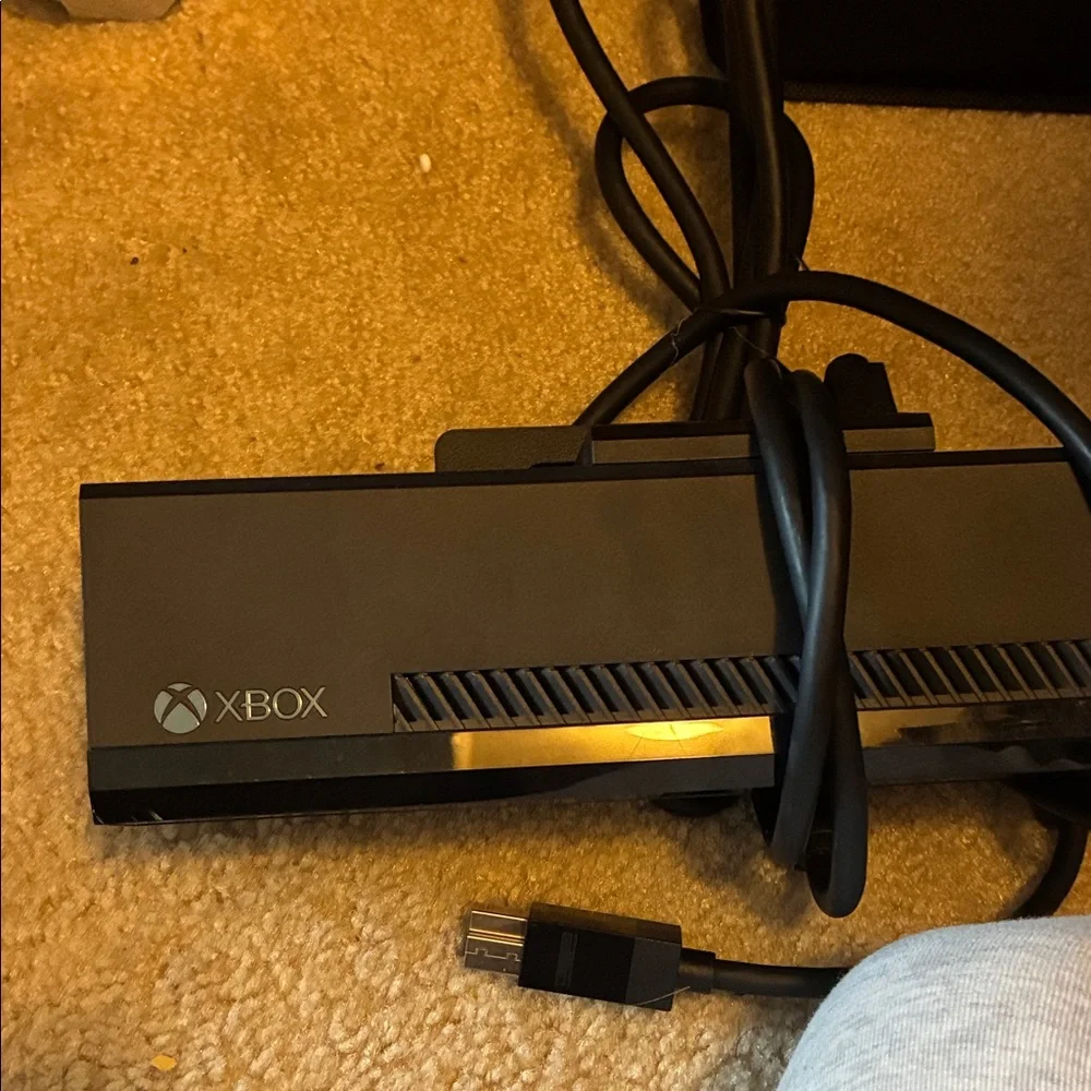 Black Gaming Console with Sensor